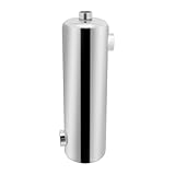 Cutycaty 60KW Edelstahl Pool Wärmetauscher, Pool-Wärmetauscher Schwimmmbadwärmetauscher, Schwimmbadheizer aus Edelstahl, für Pool Spa Pool System Spa, 30 L/Min, 130 x 480 mm