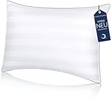 COZSINOOR Kopfkissen 40x80 cm mit 800g Kissen Füllung, Kissen 40x80 mit Doppelte Hohlfaser, Kissen für Allergiker, Schlafkissen für Seitenschläfer, Rückenschläfer, Bauchschläfer, Waschbar Kopfkissen