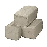 NEU 10kg Töpferton Westerwald/Tonmasse Steingut unschamottiert, weiß