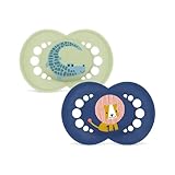 MAM Original matt Latex, 6-16 Mon., 2 Stk, Krokodil/Löwe