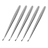 HAPINARY 5 Stück Abgestorbene Haut Trimmer Nagelhautentferner Nagelpflege Werkzeug Nagelhaut Nagelschieber Nagel Abgestorbene Haut Entferner Nagelhautschieber Groß Maniküre