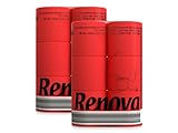 buntes, farbiges Toilettenpapier 12 Rollen - 3-lagig - Renova - weich - originell - Klopapier - Black label - rot