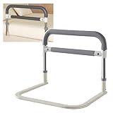 HAMON Aufstehhilfe Bett Haltegriffe für Senioren, Höhenverstellbarer Haltegriff für Senioren, 4 Stufen der Höheneinstellung Bettgriff Aufstehhilfe für ältere, Behinderte, Schwangere Frauen