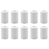 Ersatz-Filterkartuschen aus PP-Baumwolle für Wasserreiniger und Vorfilter, 36 mm x 23 mm, Weiß, 10 Stück
