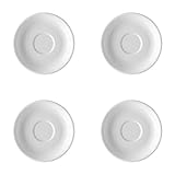 Thomas 4 x Kaffee-/Tee-Untertasse 14 cm - Trend Weiß 11400-800001-14741 -