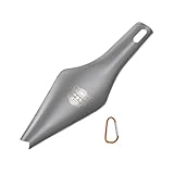 Ultraleichte Backpacking Schaufel TA2 Titan Campingschaufel Mini GartenSchaufel Hiking Schaufel Camping-Multitool mit Haken für Outdoor-Wandercamping