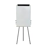 DLAZUM Whiteboard-Stativ, magnetisch, tragbar, trocken abwischbar, Flipchart-Staffelei, höhenverstellbar, 88,9 x 59,4 cm, für Büro, Unterricht, Demo, Geschäft, Poster-Display