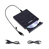 Externes DVD Laufwerk TypC USB 3.0 DVD Brenner Verlängerungskabel Zusätzliche Stromleitung Tragbarer DVD Player CD DVD Laufwerk Lesegerät für Laptop Desktop Apple Mac MacBook Pro Windows 10/8/7 / XP