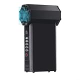 FUANA Elektrischer Staubgebläse, Mini-Ventilator, Turbo-Lüfter, 140.000 U/min, Luftstaubwedel, 3 Windgeschwindigkeiten, verstellbar, mit Power-Anzeige, wiederaufladbares Trockengebläse für Auto und