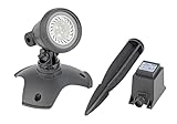 OASE 57034 LunAqua 3 LED Set 1 - Unterwasserbeleuchtung und Gartenbeleuchtung mit warmweißen Lichtakzenten - ideal für Gartenteich, Schwimmteich, Fischteich, Pool, Brunnen und Außenbereich
