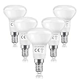Caldarax R50 Reflektorlampe 5W E14 LED Lampe Neutralweiß 4000K, R50 LED Strahler Ersetzt 40W Glühbirne, E14 Reflektor Energiesparlampe, Nicht Dimmbar, 475LM, 5er Pack