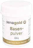 Senagold Basenpulver mit der 3-fach Wirkung (1) zur natürlichen Entsäuerung (2) für Ihre Knochengesundheit (3) deckt Ihren Calcium- und Magnesiumbedarf (300 Gramm)