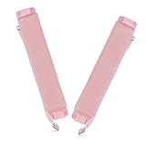 SHINEOFI 2St Federmäppchen und Schreibwaren Stift Halter schreibwaren Organizer Handhalterung Planungsmappe, Federmäppchen Kreis Stiftaufbewahrung für Schreibwaren Notebooktasche Pu Rosa