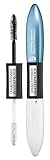 L'Oréal Paris Mascara, Wasserfeste Wimperntusche und Primer für Mascara für lange Wimpern, Double Extension Waterproof, Schwarz, 12 ml