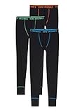 C&A Kinder Jungen Lange Unterhose 3er Pack|Multipack Bedruckt Baumwolle schwarz 134-140