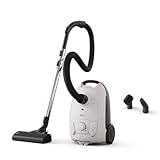 AEG CLEAN 5000 AB51C1SW Staubsauger mit Beutel / hohe Saugleistung / 37 % Recyclingkunststoff / AllFloor Bodendüse mit Klicksystem / 2in1 Multifunktionsdüse / 8,5 m Aktionsradius / Hygiene-Filter