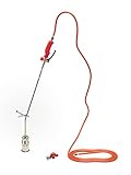 ROTHENBERGER Industrial Anwärmbrenner | Gasbrenner | Abflammgerät | Unkraut Vernichter | Bitumenbahnen schweißen | RoMaxi PREMIUM-Brennerkopf inkl. 5m Propan Gas Schlauch | 4bar Regler 030957E