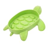 Gatuida Schildkröten-seifenkiste Seifenschale Für Schwämme Seifenschale in Schildkrötenform Badezimmer Seifenhalter Schildkröte Seifenhalter Badezimmer Organizer Seifenschale Pp Green
