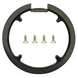 Kunststoff Kettenrad Abdeckung Fahrrad Ketten Radabdeckung Mountainbike Kettenradabdeckung Kettenrad Schutz Platte Schwarz Kettenradabdeckung Kettenschutzring Crankset Schutzfolie Für 42t Und 44t
