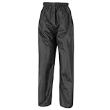 Result Herren Regenhose/Überhose (XL) (Schwarz)