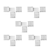 S SIENOC 5pk Eckverbinder T-Form Verbinder Schnellverbinder Steckverbinder LED Strip RGB 5050 Streifen