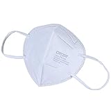 CRD Light [100 Stück FFP2 Maske Mundschutz Atemschutzmaske | 5-lagig | atmungsaktives Vlies | Weiß