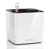 LECHUZA CUBE Glossy 14 weiß-highgloss 13510