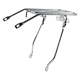 Qianly Universal 14 Zoll Fahrrad Gepäckträger Vielseitig 11,4x5,5 Zoll Gepäckträger