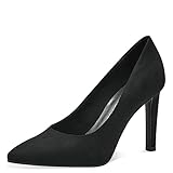 MARCO TOZZI Damen Pumps Spitz Vegan, Schwarz (Black), 38 EU