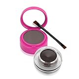 Augenbrauenpuder,2 in 1 Stempelpuder zum Versiegeln der Augenbrauen | Tragbares, kompaktes Augenbrauenformer-Set, Augenbrauen-Make-up-Palette als Geschenk für Mädchen Holdes