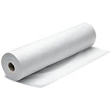 Vliesstoff Meterware Vlies 30 m x 160 cm - Fliesstoff zum nähen Stoff als vliesofix vlieseinlage Filterstoffe Filtertuch Weiß
