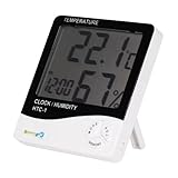 Kokoon Air Protect - Thermometer – Hygrometer – Innen & Außen – 10 cm x 9,3 cm x 2,2 cm
