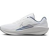 Nike Downshifter 13 Herren Straßenlaufschuh, White/Metallic Silver-Ashen Slate, 47.5 EU