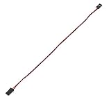 Baxnore 10 Stück 300 mm Servo-Verlängerungskabel, PVC-JR-Stecker auf Stecker, Servo-Verlängerungskabel, JR-Stecker auf Stecker, RC-Servo-Verlängerungskabel für RC-Car-Flugzeug