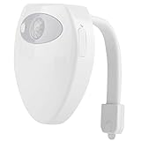 Induktions-Toilettenlicht, Mini-Toilettenlampe mit Bewegungssensor Zum Leuchten in der Schüssel, USB-Ladekörper, Induktions-Nachtlicht, Badezimmer, Nachtlichter
