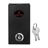 Homyl Geldkassette mit Schlüsseln, Souvenirbox, Abschließbare Metallbox Im