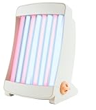 GB 908 C Gesichtssolarium mit Memory Funktion, 130W Leistung, UV-Lampen, Kompaktes Design, Verstellbare Höhe