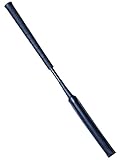 HUNTERS SADDLERY Reitgerte für Reiten, Shows, Springpeitsche, Reitsport, Springschläger, Pferde, gepolstert, Leder, kurz, 50 cm