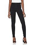 Noisy may Damen Nmella Super Hw Gu304 Jeans, Schwarz, M / 30