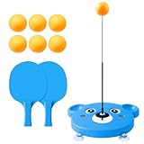 Tischtennis-Tracker-Set zum Aufhängen für den Innenbereich, Tischtennis-Set mit selbstklebenden Haken, kreatives hängendes Pong-Ball-Set zum Aufhängen, Selbsttraining