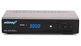 Ankaro DCR 3000 Plus digitaler 1080p Full HD Kabel-Receiver für Kabelfernsehen (HDTV, DVB-C/C2, HDMI, Scart, Coaxial, Mediaplayer, USB) automatische Installation–schwarz
