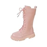 Kinder Schnürstiefel Mit Reißverschluss Lange Stiefel Für Mädchen Prinzessinnen Schuhe Mädchen Leichte Mode Stiefel Kinder Kinderschuhe Ideal Für Den Täglichen Gebrauch