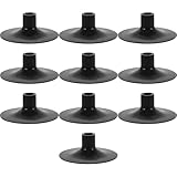 LIOOBO 10 Stück Saugnapf Pfeilspitzen aus Elastischem Gummi Leicht Robust Universell für Bogenschießen Im Freien und Schießspiele