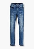 Jeans Seattle/Regular Fit/Mid Rise/Slim Leg Dark Blue 176/SLIM