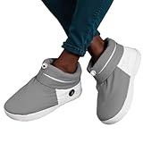 JINGLING Beheizte Hausschuhe für Frauen – beheizte Hausschuhe USB wiederverwendbar – Heizzubehör für Winter für Camping Schlaf Jagd Weihnachten Reise Camping Weihnachten Reise Outdoor Wandern Jagd