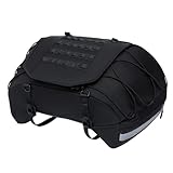 Générique Motorrad-Hecktasche – wasserdichte Reisetasche für Motorrad – reflektierende Aufbewahrungstasche für Reisen, Alltag und Regen