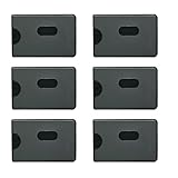 RAMTRIO TÜV geprüfte RFID Blocker Schutzhülle 6 Stück Sicherheit gegen Datenklau Kartenhülle und EC Karten Bankkarten, NFC Schutzhüllen Kartenschutzhülle für Kreditkarten Ausweis transparent