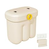 Komposteimer für Küche, Wandabfallkorb mit Deckel | Mülleimer unter Arbeitsplatte | für Abfallbehälter | Korb Wohnheim Schrank Schlafzimmer Wohnung