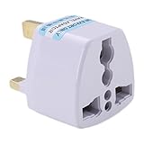Netzteilstecker | Tragbarer internationaler Stecker – Ladeadapter für Großbritannien, breite Kompatibilität, tragbar und leicht, Singapur für Camping, Reisen, Hotels, Cafés und Privathäuser
