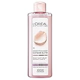 L'Oréal Paris Gesichtswasser für Frauen: befreit die Haut von Unreinheiten und sorgt für eine reine, weiche und frische Haut mit Rosen- und Jasminextrakten, Kostbare Blüten, 1x 400ml
